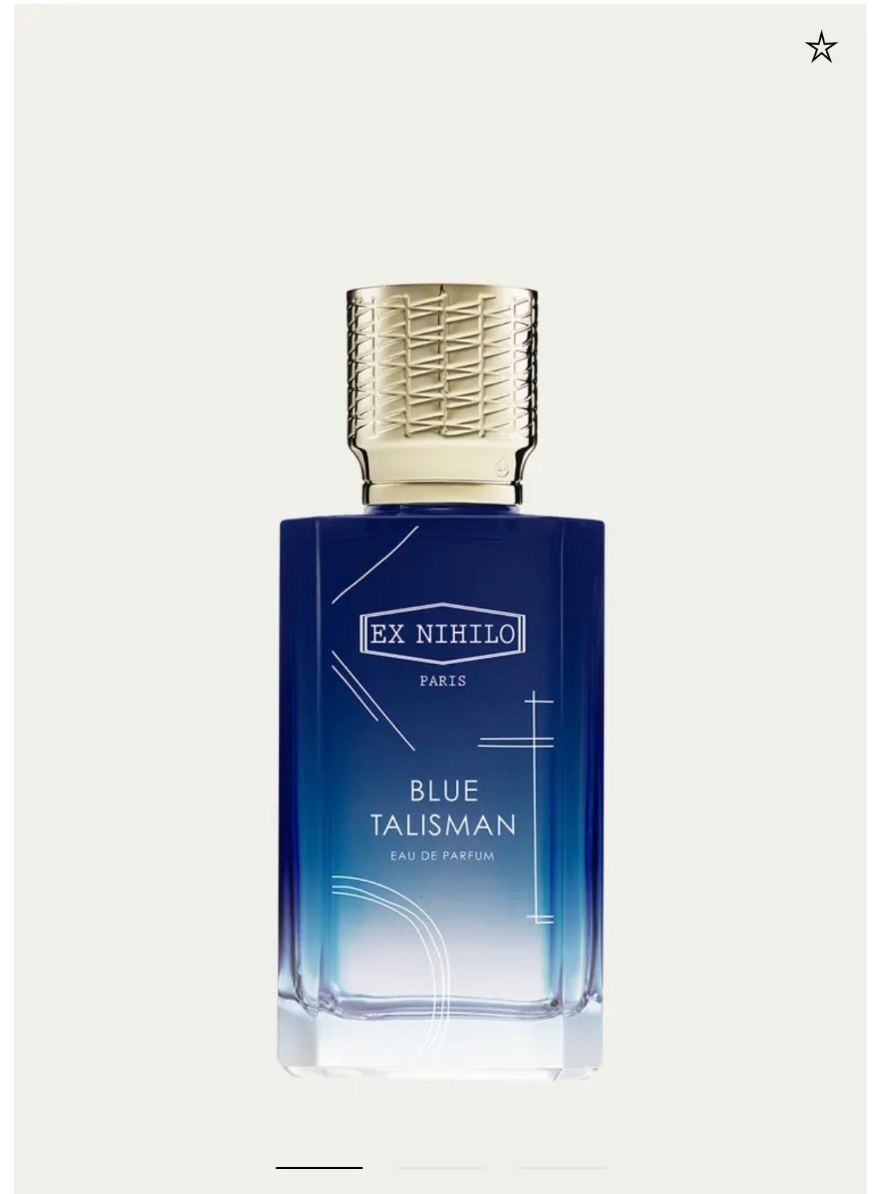 Inspired by Ex Nihilo Blue Talisman